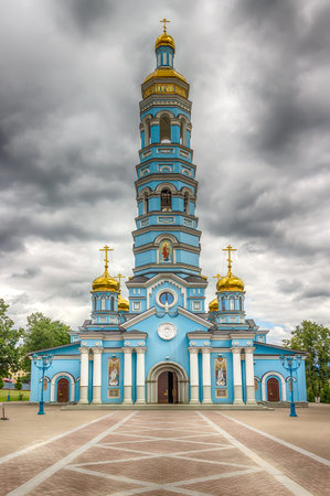 Ufa Church  Nativity  Blessed Virgin Russia Asia Siberia