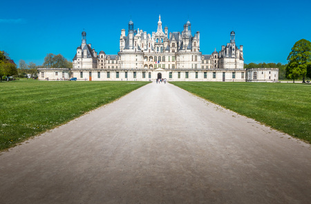 Chambord Castle in Franceのeditorial素材