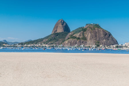 View of the sugarloaf mountain in Rio de Janeiro