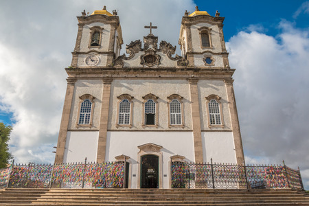 Church of Nosso Senhor do Bonfim, Salvador de Bahia Brazilの写真素材