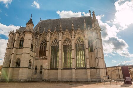 Chapel inside Vincennes castle in Parisの写真素材