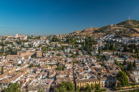 City of Granada in Spainの写真素材