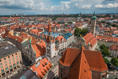 View of Munich Germanyのeditorial素材