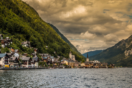 Hallstatt in Austriaのeditorial素材