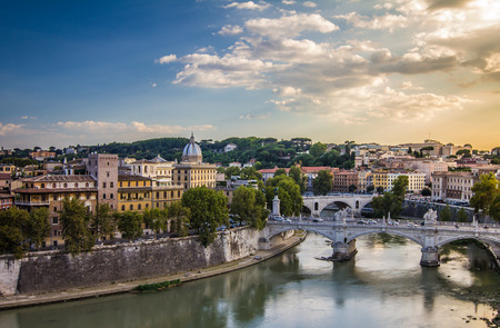 View of Rome Italyの写真素材