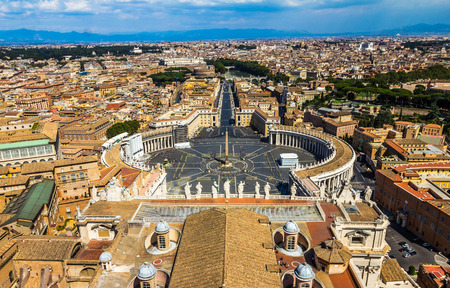 Saint Peter Square Vaticanのeditorial素材