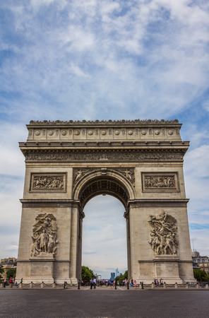 Arch de Triumph in Parisのeditorial素材