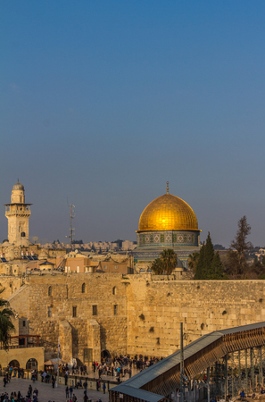 Dome of Rock in Jerusalemの写真素材