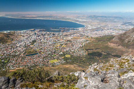 View of Cape Townの写真素材