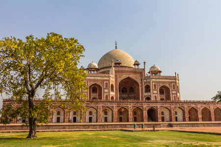 Humayun tomb in Delhi Indiaのeditorial素材