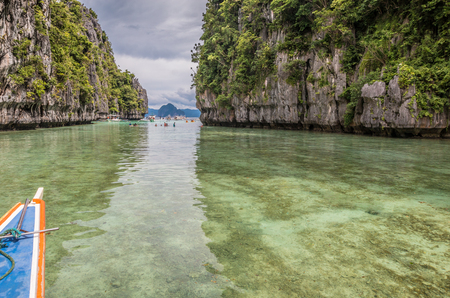 El Nido Palawan Lagoonの写真素材