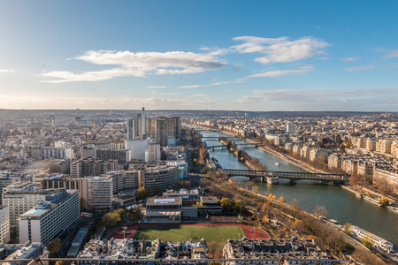 Nice view of Paris Franceのeditorial素材