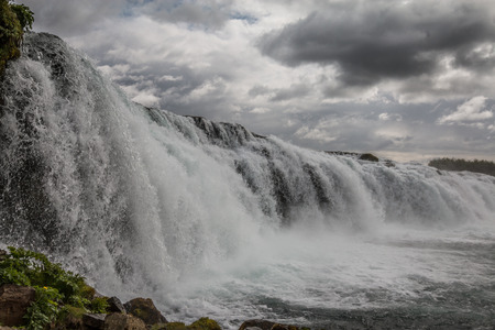 Faxi falls Icelandの写真素材