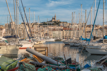 Fort of Marseille Franceのeditorial素材