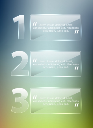 Glass Progress background   product choice or versionsのイラスト素材