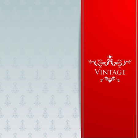 vintage floral frame のイラスト素材