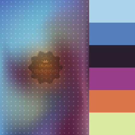 Abstract Background with Blurred Imageのイラスト素材