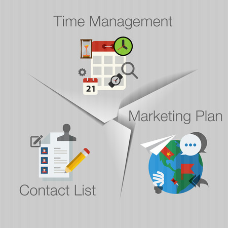 High quality business infographic elementsのイラスト素材