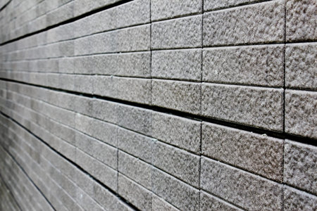 Decorate by wall tiles.