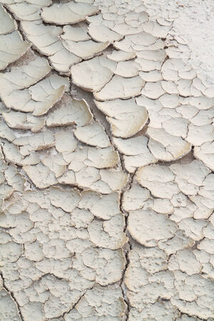 Cracked soil and peeling の写真素材