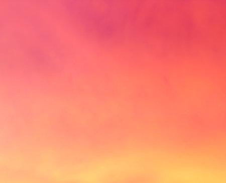 Blurry focus of gradient color sunset sky