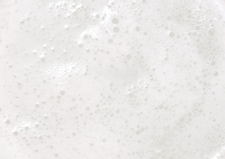 White foam