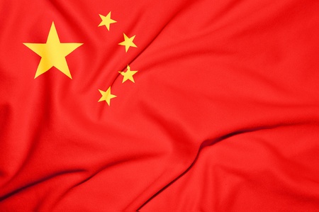China flag backgroundの写真素材