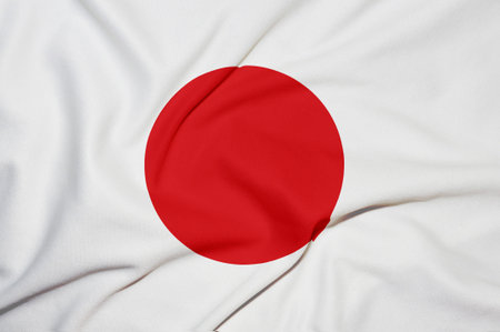 Japan flag background