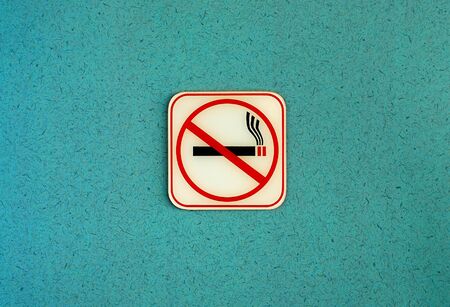 No smoking backgroundの写真素材