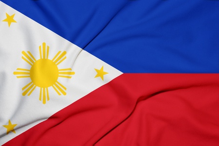 philippines flag backgroundの写真素材