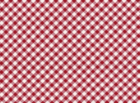 Red and white striped seamless tablecloth backgroundの写真素材