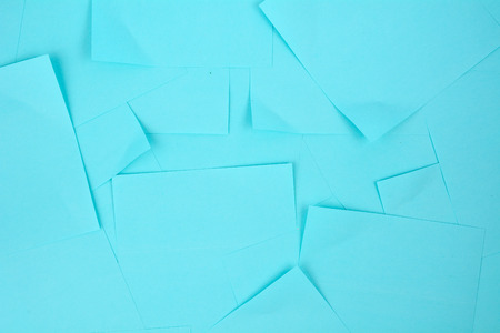 Texture of blue sticky note backgroundの写真素材