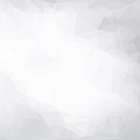 White Polygonal Abstract Backgroundのイラスト素材