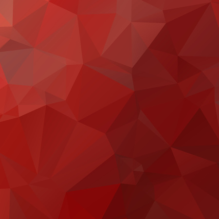 Abstract red polygon texture background illustration.のイラスト素材