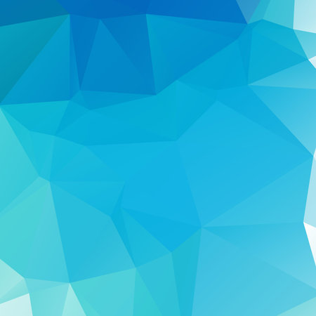 Abstract blue polygon texture background