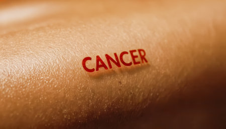early detection of melanoma and carcinoma can save lives, World Cancer Day February 4th,の写真素材