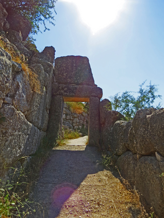 Ancient Mycenaeの写真素材