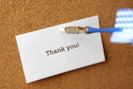Thank you conceptの写真素材