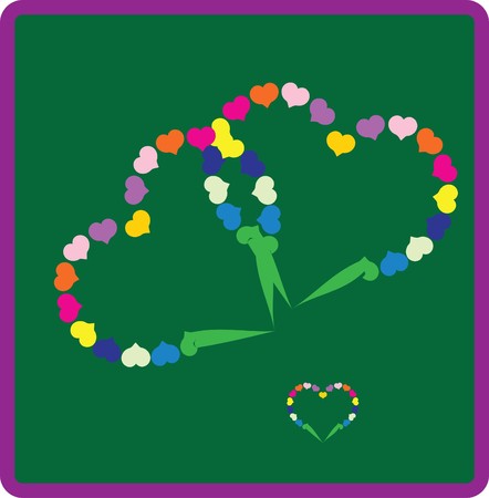 Heart for any purpose!のイラスト素材
