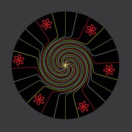 floral backgroundsのイラスト素材