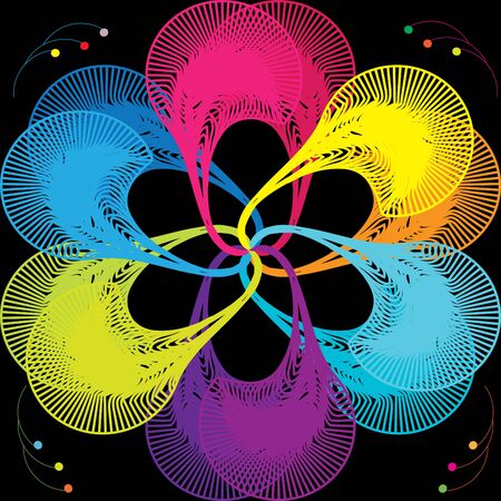 floral backgroundsのイラスト素材