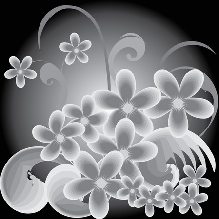 floral backgroundsのイラスト素材