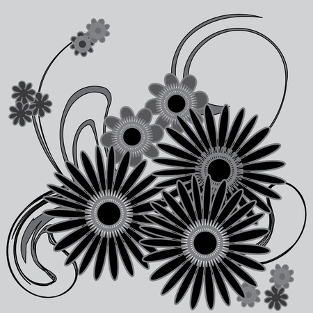 floral backgroundsのイラスト素材