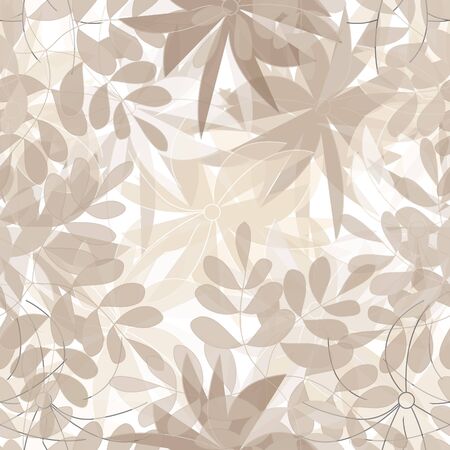 Floral seamless patternのイラスト素材