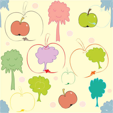 Abstract floral seamless pattern backgroundのイラスト素材