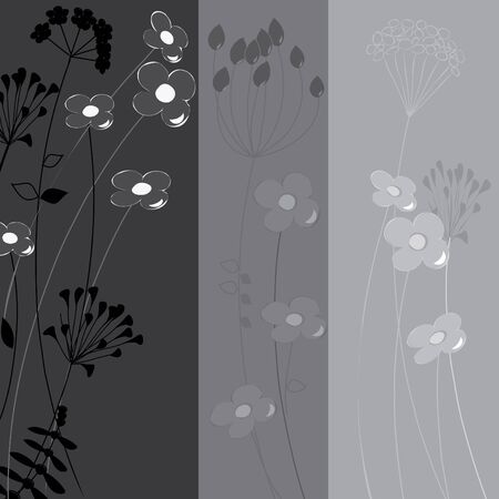 Abstract  flower background invitationのイラスト素材