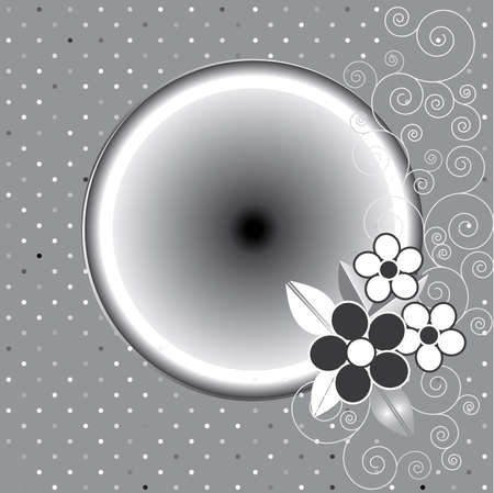 Abstract flower backgroundのイラスト素材