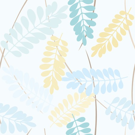 Abstract foliage seamless pattern backgroundのイラスト素材