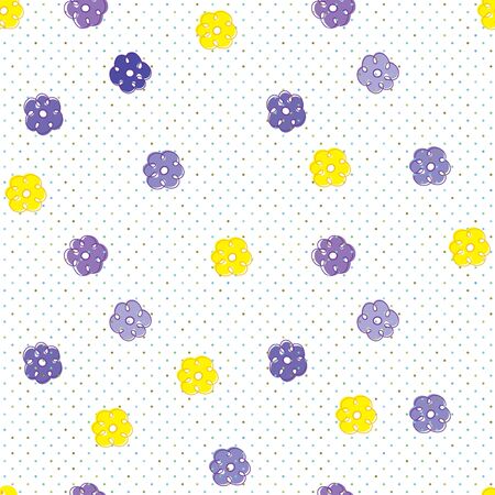 Abstract flower seamless pattern backgroundのイラスト素材