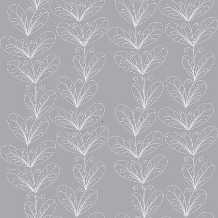 Abstract foliage seamless pattern backgroundのイラスト素材